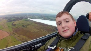 Cdt Dixon cockpit selfie